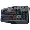 Tastatura gaming Redragon Harpe neagra iluminare RGB