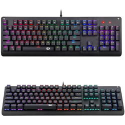 Tastatura gaming Redragon Sani neagra iluminare RGB