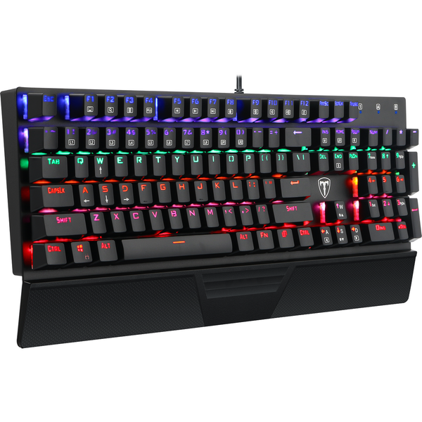 Tastatura gaming T-Dagger Destroyer Rainbow neagra