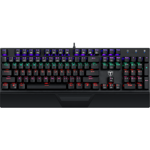 Tastatura gaming T-Dagger Destroyer Rainbow neagra