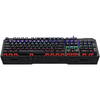 Tastatura gaming T-Dagger Battleship Rainbow neagra