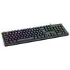 Tastatura gaming T-Dagger Bermuda neagra iluminare Ice-Blue switch-uri albastre