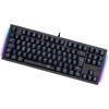 Tastatura gaming T-Dagger Bali neagra iluminare rainbow switch-uri albastre