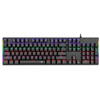 Tastatura gaming T-Dagger Naxos iluminare rainbow neagra