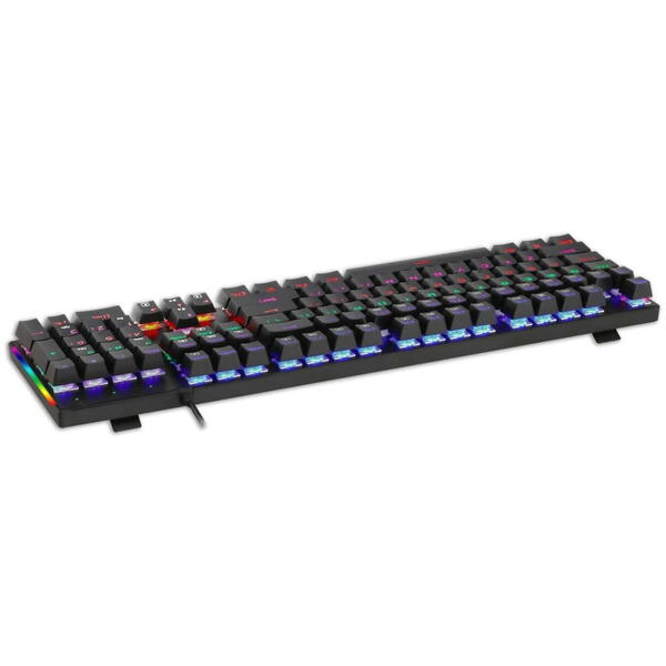 Tastatura gaming T-Dagger Naxos iluminare rainbow neagra