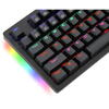 Tastatura gaming T-Dagger Bermuda iluminare rainbow