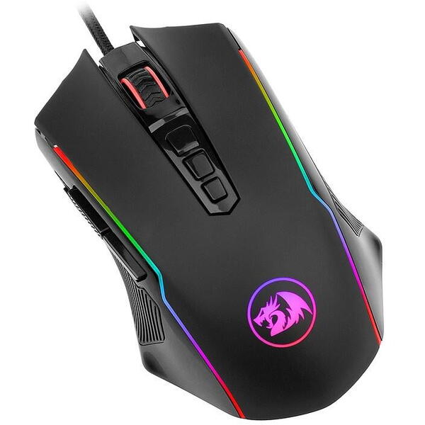 Mouse gaming Mouse gaming Redragon Ranger iluminare RGB negru
