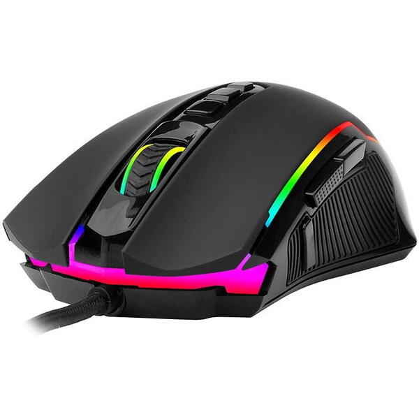 Mouse gaming Mouse gaming Redragon Ranger iluminare RGB negru