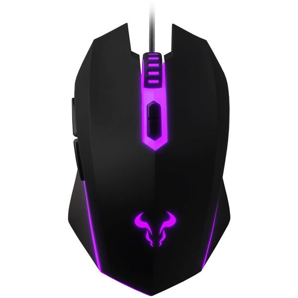 Mouse gaming Mouse gaming Riotoro Uruz Z5 Classic iluminare RGB negru