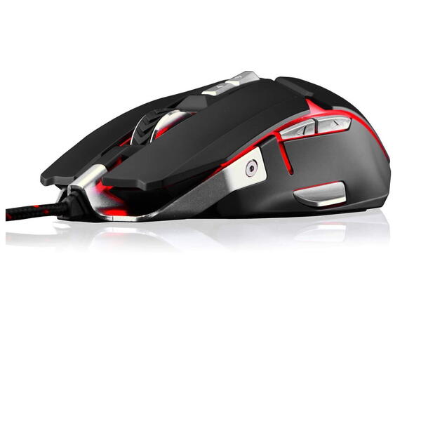 Mouse gaming Mouse gaming Riotoro Aurox negru iluminare RGB