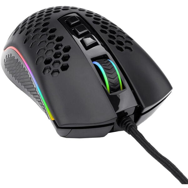 Mouse gaming Mouse gaming Redragon Storm iluminare RGB negru