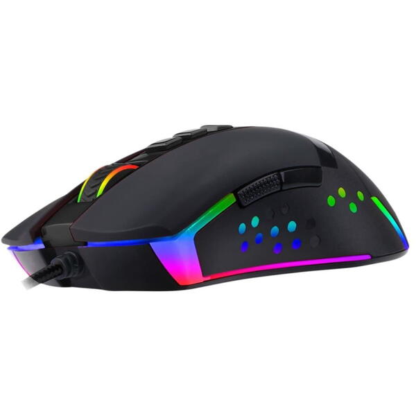 Mouse gaming Mouse gaming Redragon Octopus negru iluminare RGB