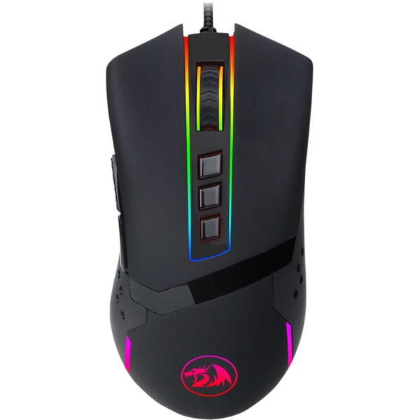 Mouse gaming Mouse gaming Redragon Octopus negru iluminare RGB