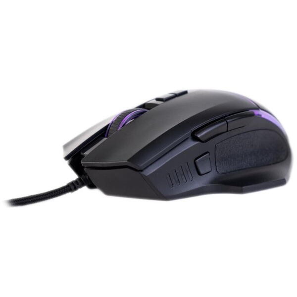 Mouse gaming Inter-Tech Mouse gaming NitroX GT-100 iluminare RGB negru