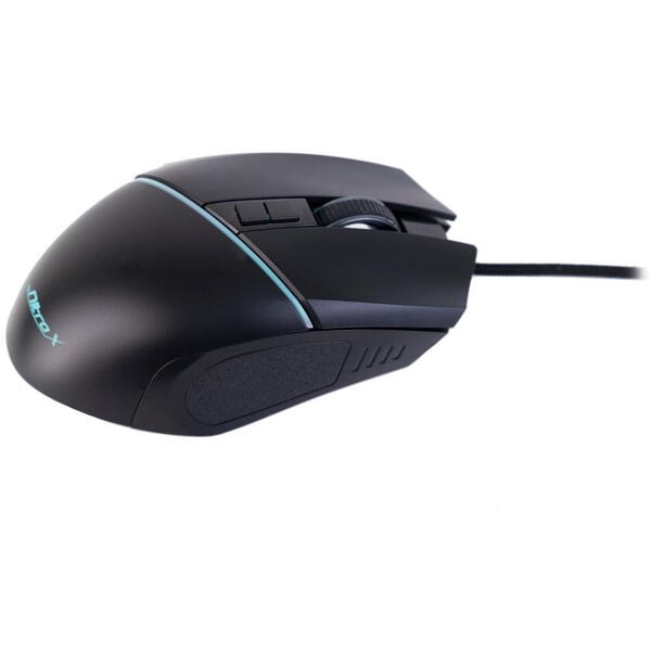 Mouse gaming Inter-Tech Mouse gaming NitroX GT-100 iluminare RGB negru