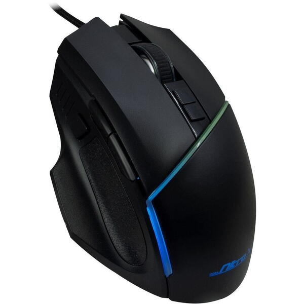 Mouse gaming Inter-Tech Mouse gaming NitroX GT-100 iluminare RGB negru