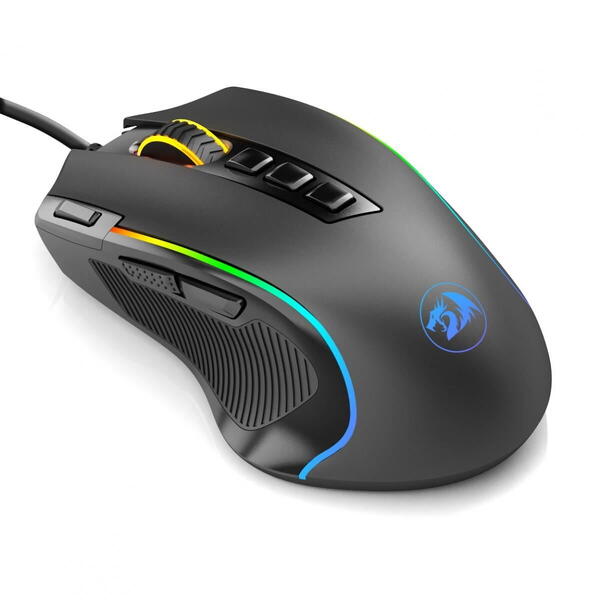 Mouse gaming Mouse gaming Redragon Predator negru iluminare RGB