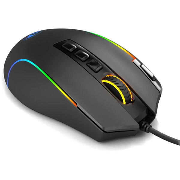 Mouse gaming Mouse gaming Redragon Predator negru iluminare RGB