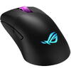 Mouse gaming Mouse gaming wireless bluetooth si cu fir ASUS ROG Keris negru iluminare RGB