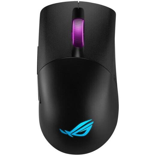 Mouse gaming Mouse gaming wireless bluetooth si cu fir ASUS ROG Keris negru iluminare RGB