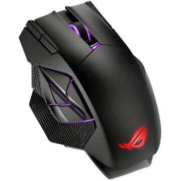 Mouse gaming Mouse wireless si cu fir gaming ASUS ROG Spatha X negru