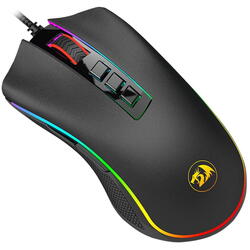 Mouse gaming Redragon Cobra V2 iluminare RGB negru