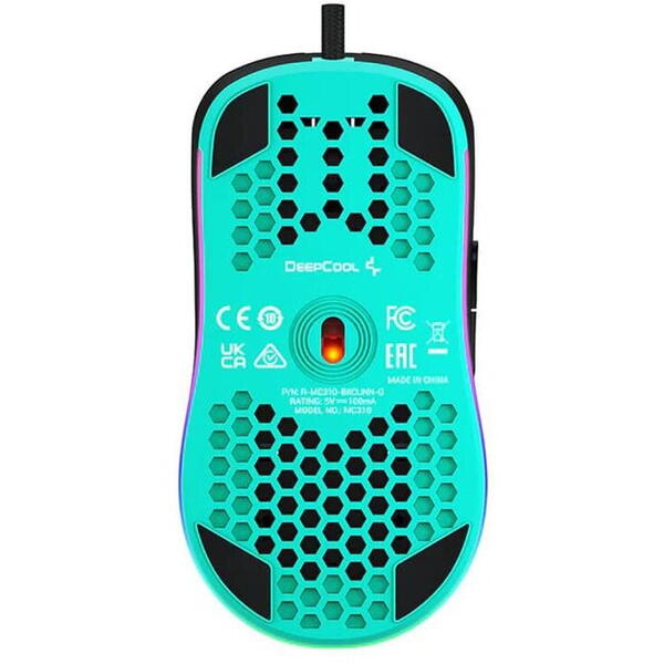 Mouse gaming Mouse gaming Deepcool MC310  iluminare aRGB negru
