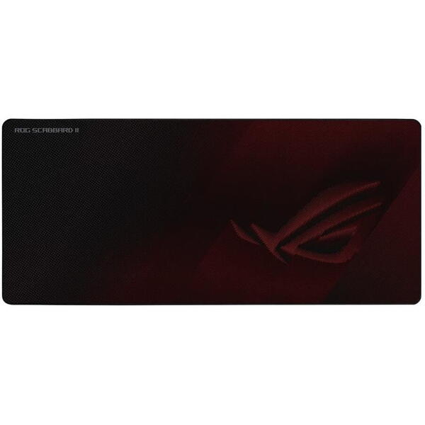 Mouse Pad Asus ROG Scabbard II negru cu visiniu