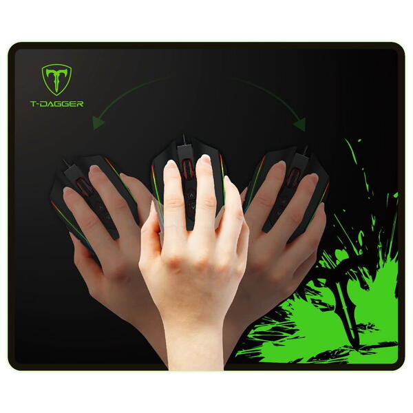 Mouse Pad Gaming T-Dagger Lava marime S