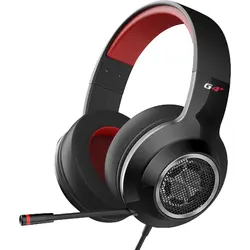 Casti gaming Edifier G4 SE negru cu rosu