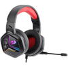 Casti gaming Casti Redragon Ajax iluminare RGB negre