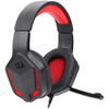 Casti gaming Redragon Themis Black Iluminare Rosu