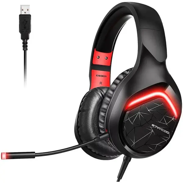 Casti gaming Somic GS301 7.1 Black