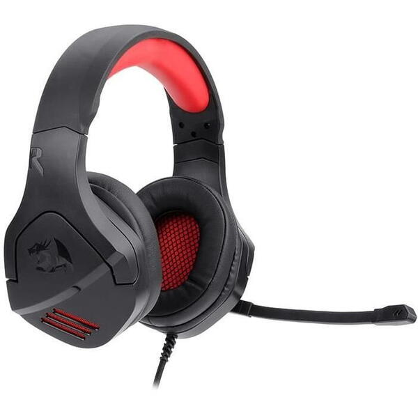 Casti gaming Redragon Theseus Black