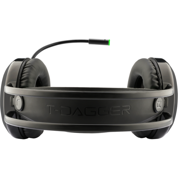 Casti gaming T-Dagger Ural Black