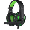 Casti gaming T-Dagger Cook negru cu verde