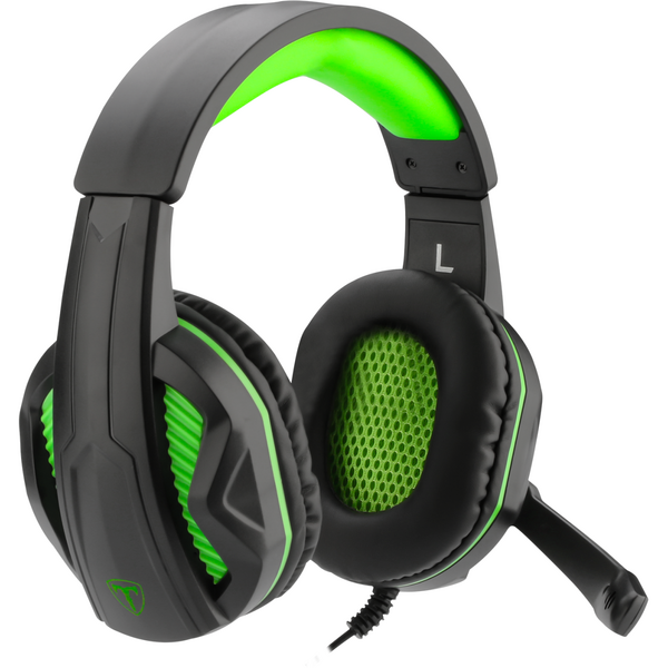 Casti gaming T-Dagger Cook negru cu verde