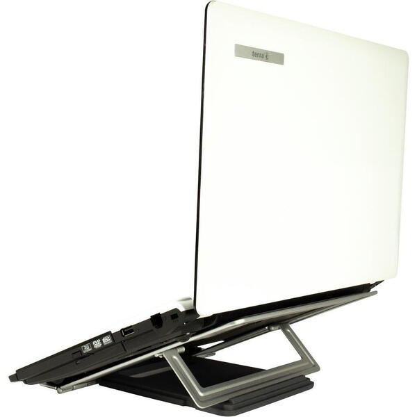 Stand laptop Inter-Tech NBS-100 din aluminiu