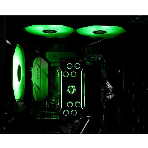 Cooler Cooler procesor ID-Cooling SE-224-XT iluminare RGB