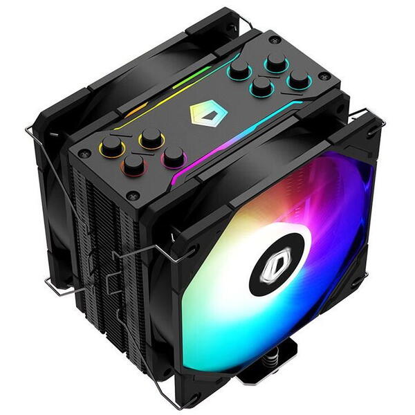 Cooler Cooler procesor ID-Cooling SE-224-XT Duet iluminare aRGB