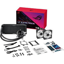 Cooler procesor cu lichid ASUS ROG STRIX LC II 240 iluminare aRGB