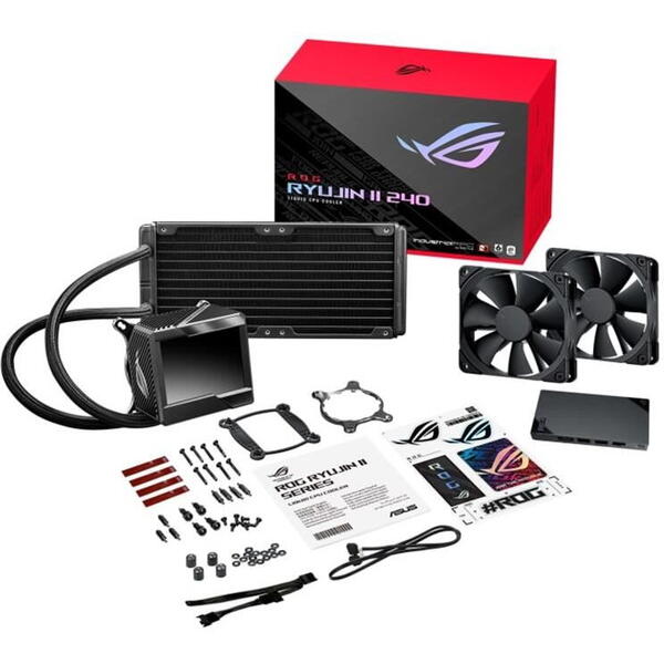 Cooler Cooler procesor cu lichid ASUS ROG RYUJIN II 240 cu display