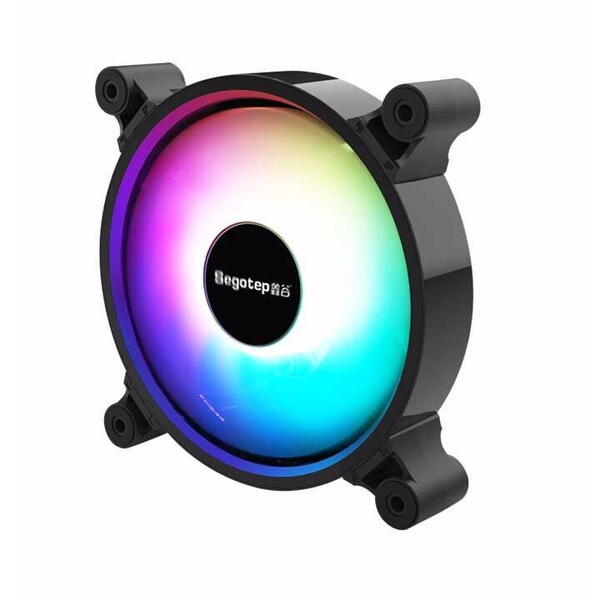 Ventilator PC Ventilator Segotep GX-12S 120mm iluminare RGB