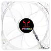 Ventilator PC Ventilator Riotoro Cross-X Clear Classic 120mm iluminare albastra