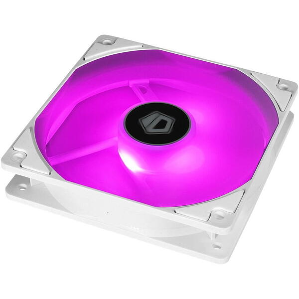 Ventilator PC Ventilatore ID-Cooling XF-12025 120mm Snow iluminare RGB