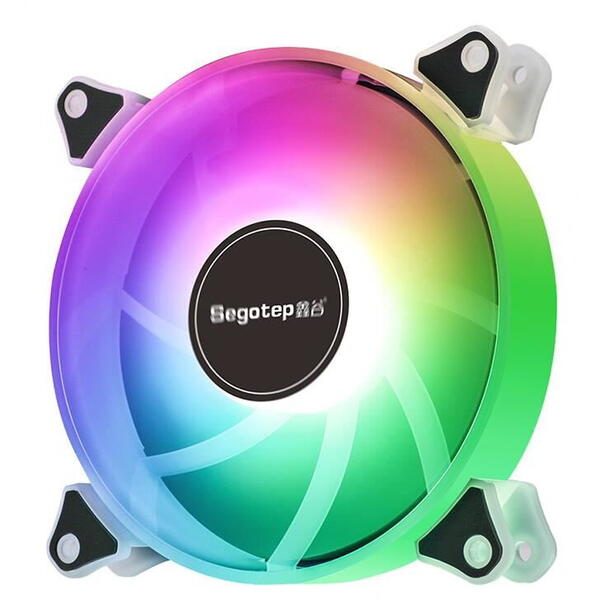 Ventilator PC Ventilator Segotep Chromatic 120mm iluminare aRGB