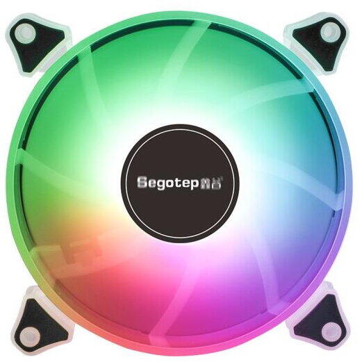 Ventilator PC Ventilator Segotep Chromatic 120mm iluminare aRGB