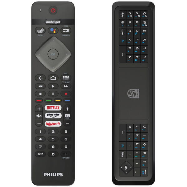 Televizor LED Philips Smart TV Android 75PUS8536/12 189cm 4K UHD HDR Ambilight cu 3 laturi Argintiu