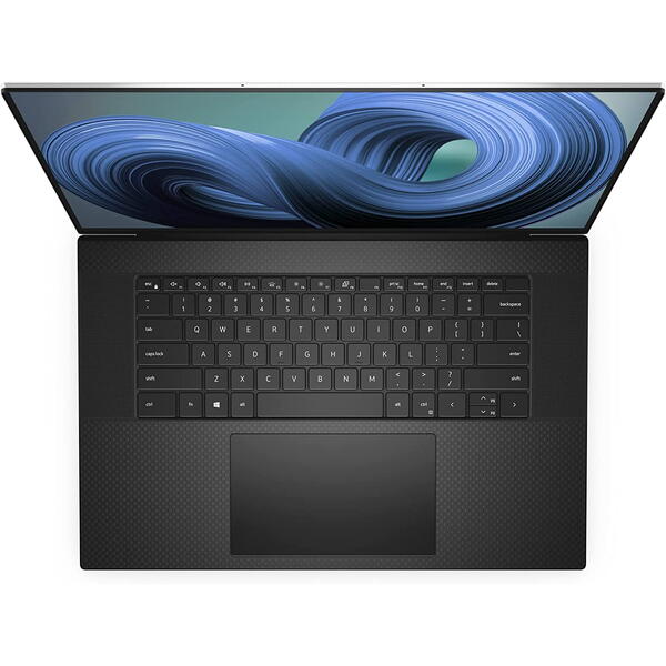 Laptop Dell XPS 17 9720,17.0 inch UHD+ InfinityEdge, Intel Core i9-12900HK, 64GB RAM DDR5, 2TB SSD, GeForce RTX 3060 6GB, Win 11 Pro, Platinum Silver, 3Yr NBD