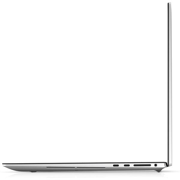 Laptop Dell XPS 17 9720,17.0 inch UHD+ InfinityEdge Touch, Intel Core i7-12700H, 32GB RAM DDR5, 1TB SSD, GeForce RTX 3060 6GB, Win 11 Pro, Platinum Silver, 3Yr NBD